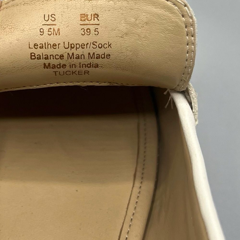 Sam Edelman Tucker White Leather Loafers - Picture 5 of 8